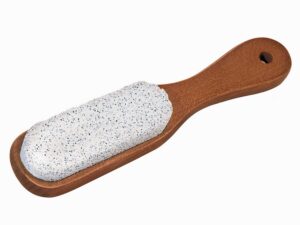Pemza s drevenou rúčkou